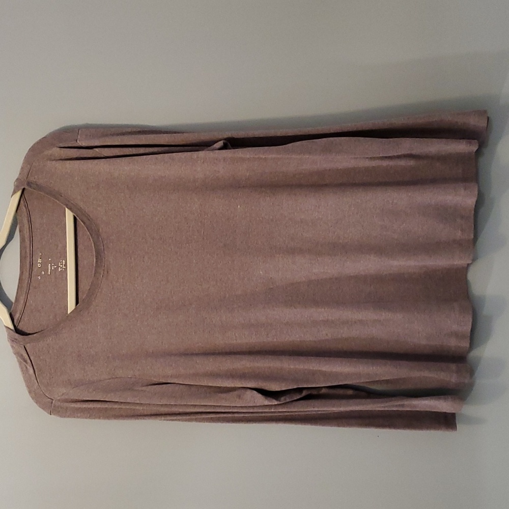 XL long sleeve Lavender tee